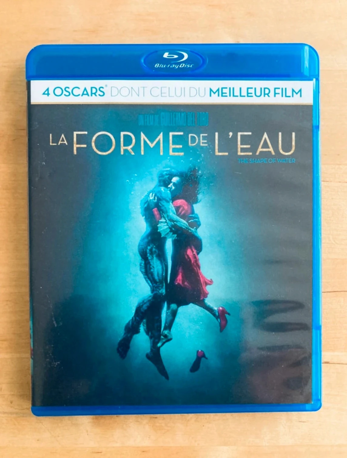 Blu-ray La forme de l’eau de Guillermo del Toro.